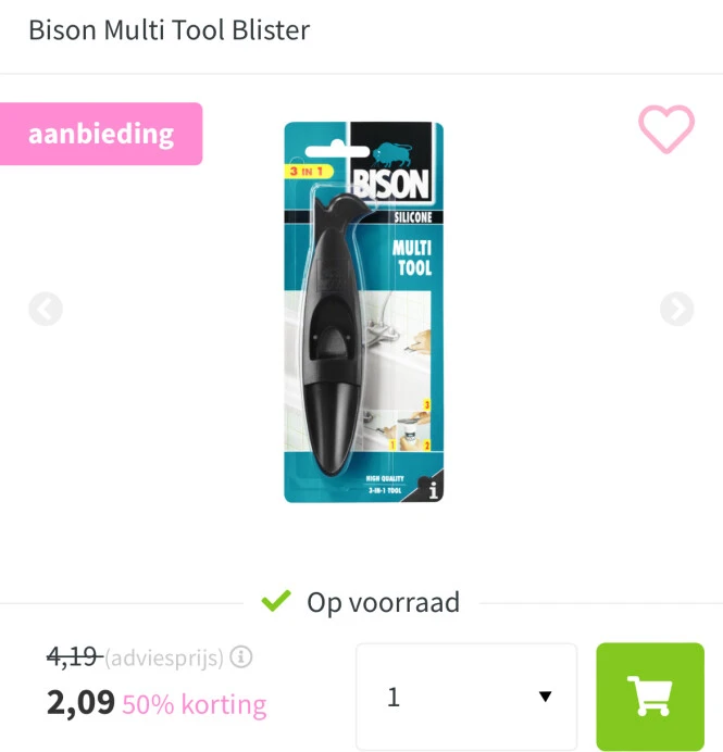 Bison Multi Tool Blister
