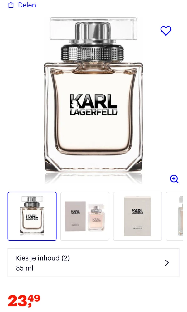 Karl Lagerfeld 85 ml Eau de Parfum