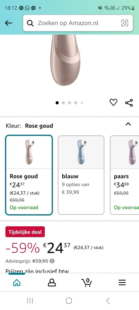 Satisfyer ==> 24,37€