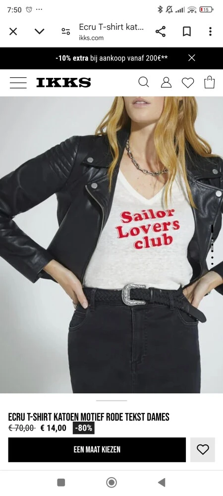 IKKS outlet tot 80% + 10% extra vanaf €200!