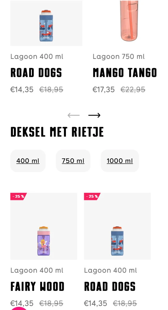 Kambukka drinkflessen