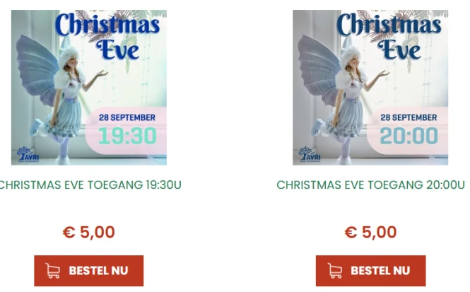 Chirstmas Eve bij AVRI Brabant 🎄 Ontdek de kerstshow met exclusieve korting