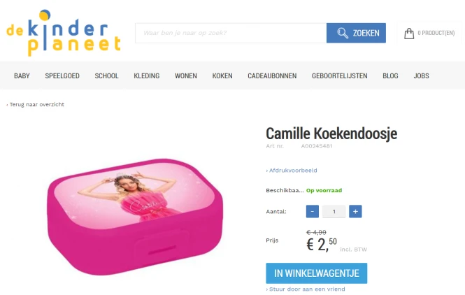 -50% koekendoos 💝 Camille 🌺