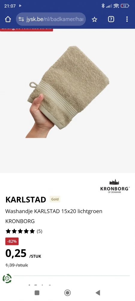 Kortingen tot 82% bij Jysk