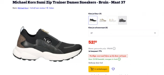 MK schoenen maat 37
