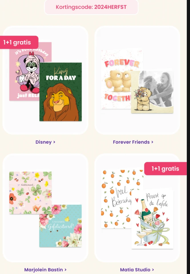 Kortingscode hallmark