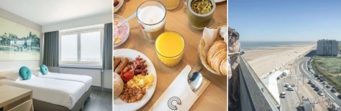 4 dagen aan De Kust voor € 177 voor 2 personen incl. ontbijt