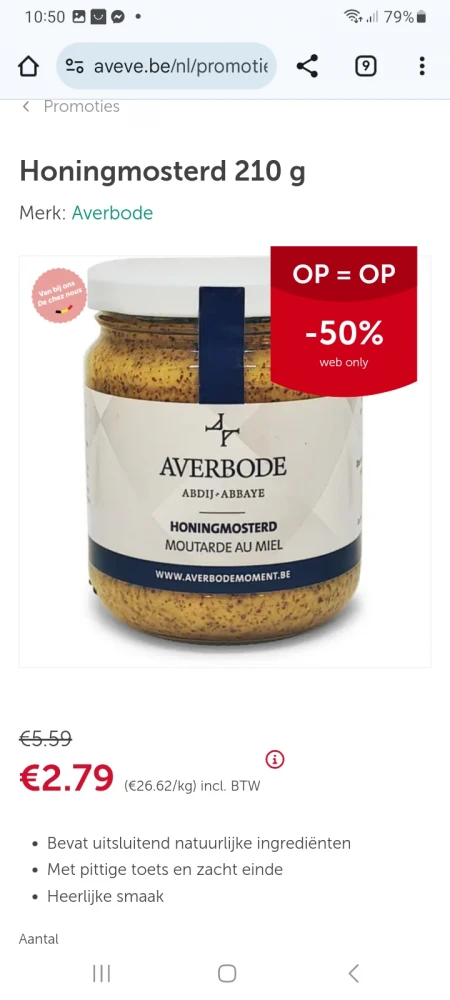 Honingmosterd Averbode