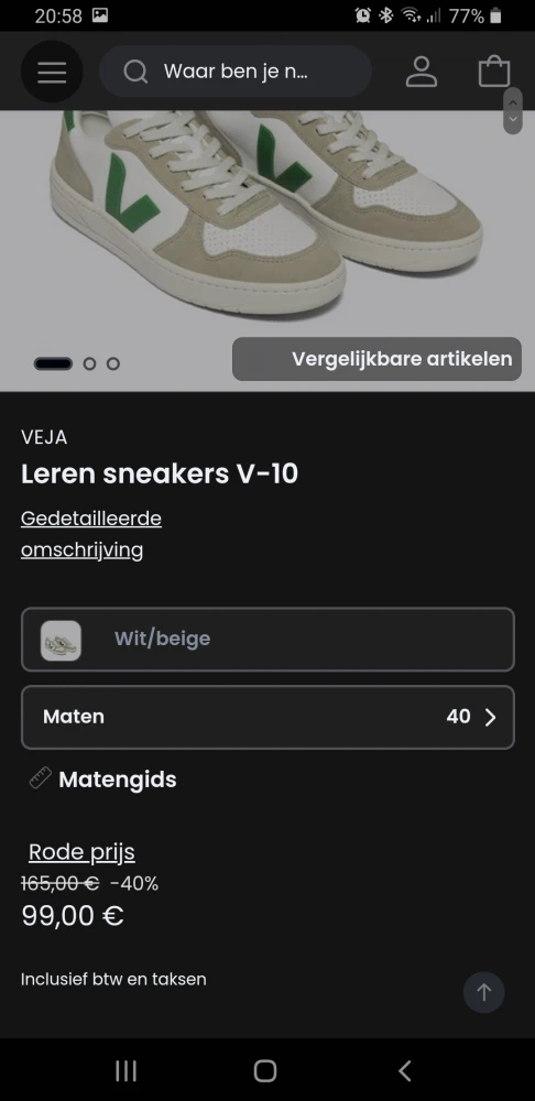 Veja schoenen