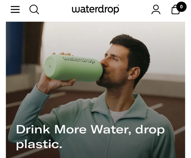 Kortingscode waterdrop