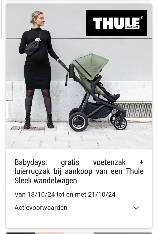 Gratis items bij Wandelwagens 👶 Babydays Paradisio