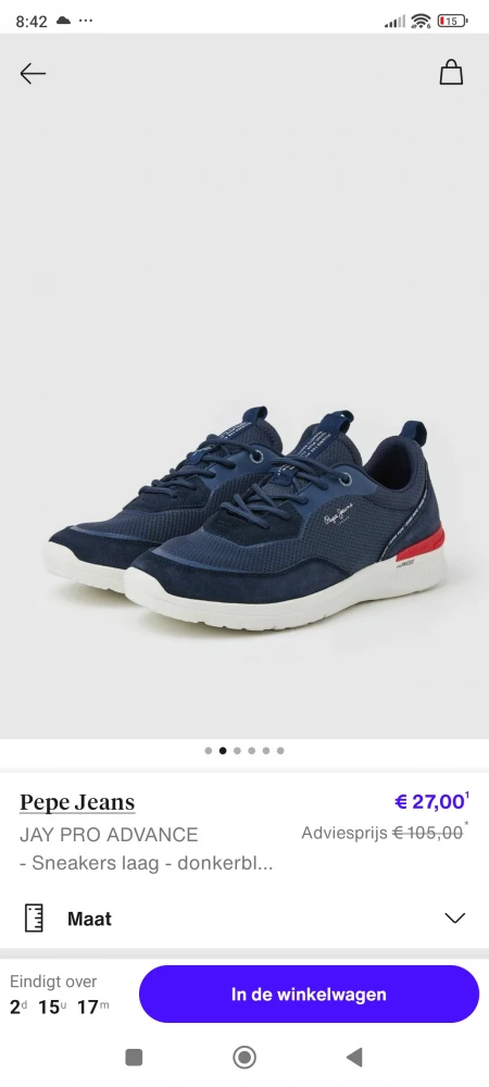 Pepe jeans schoenen voor 27€