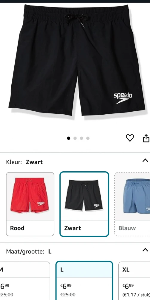 Speedo zwemshort