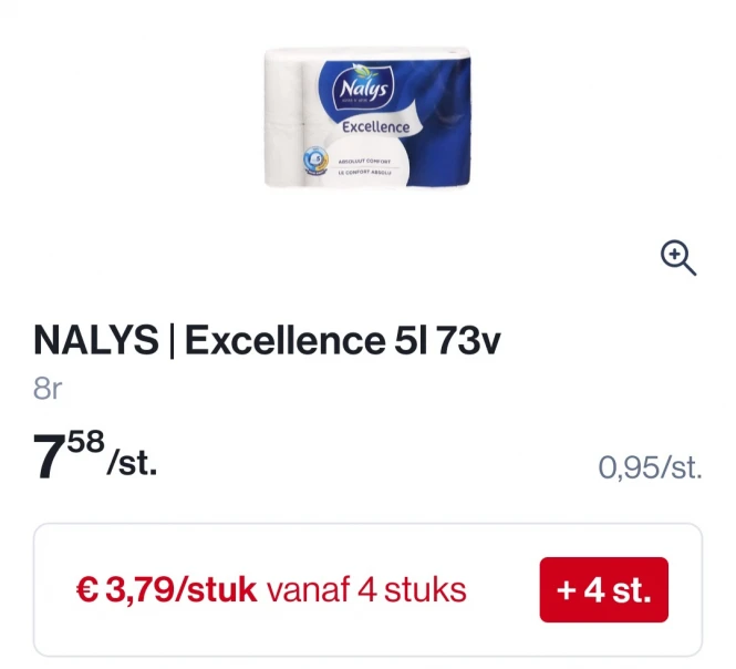 Colruyt nalys excellence 8r