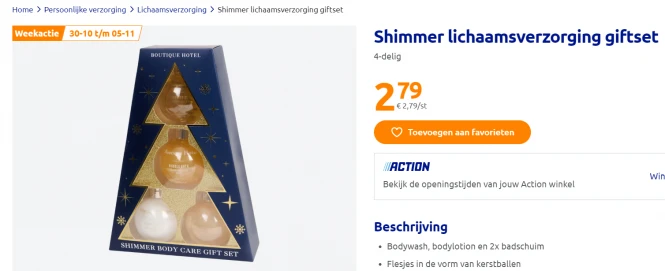 Super aanbieding giftset Boutique Hotel 🤩