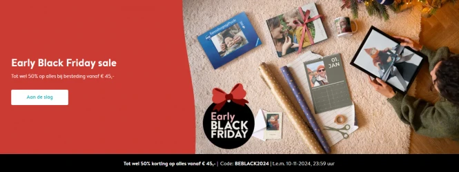 Tot -50% op alles bij Albelli