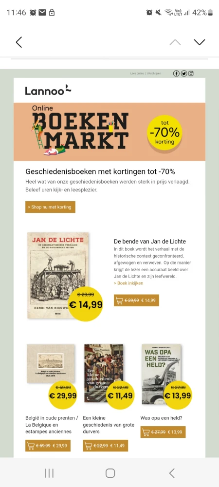 Lannoo boeken tot -70%