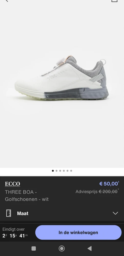 ECCO goldschoenen