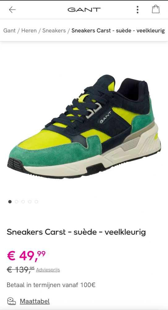 Gant sneakers