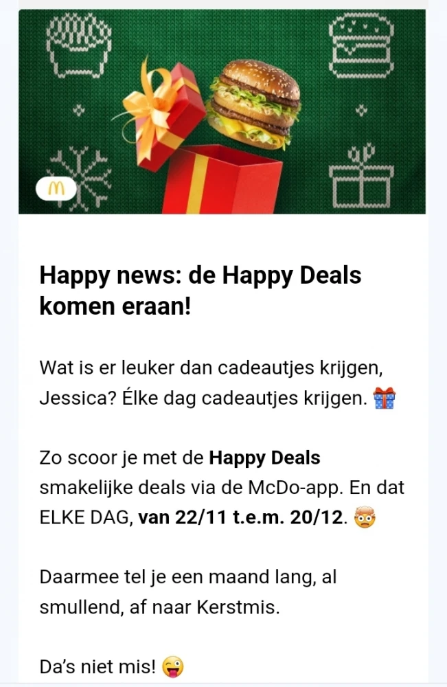 McDonald's Happy Deals