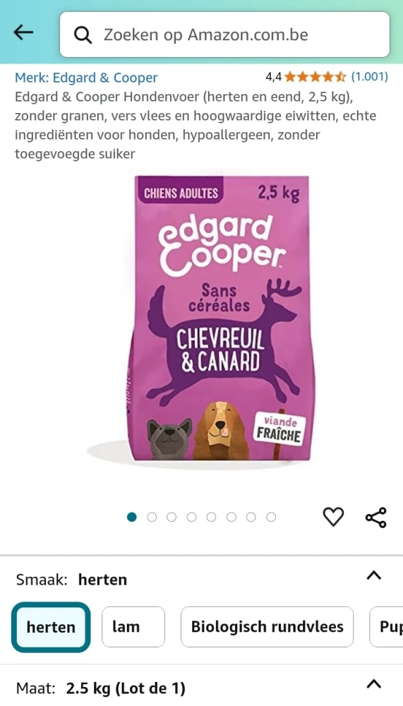 Edgard & Cooper Hondenvoer