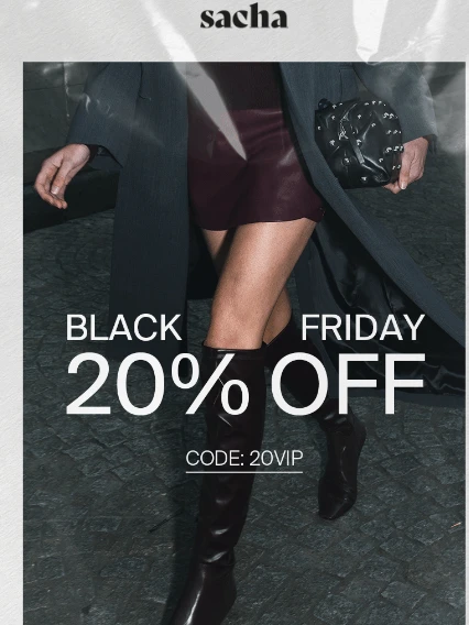 20% korting bij sacha