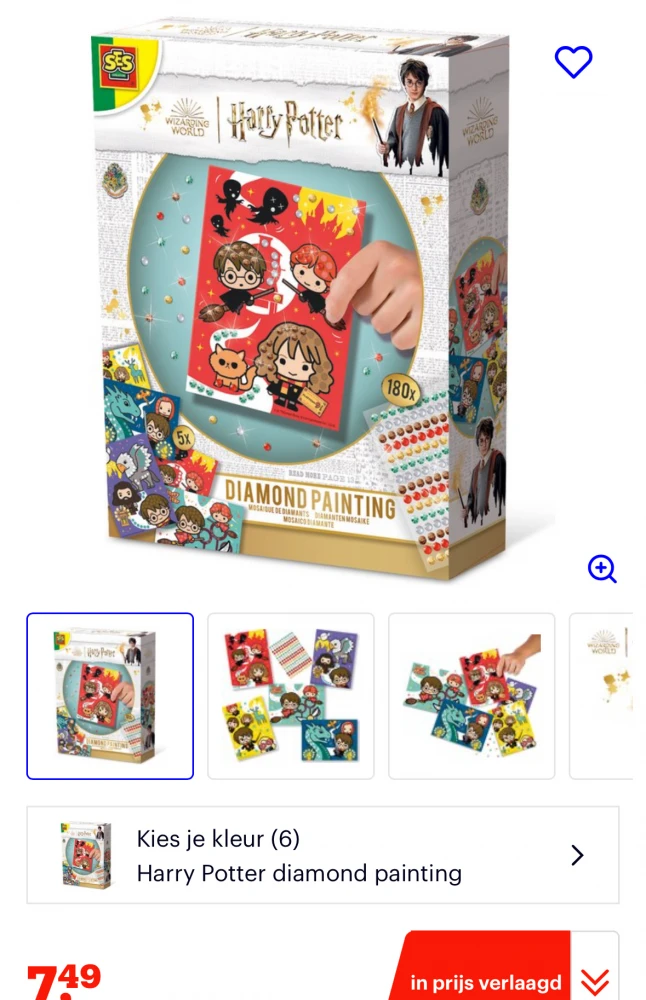 Harry Potter Diamond painting