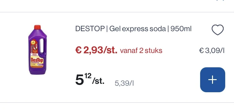Destop goedkoper