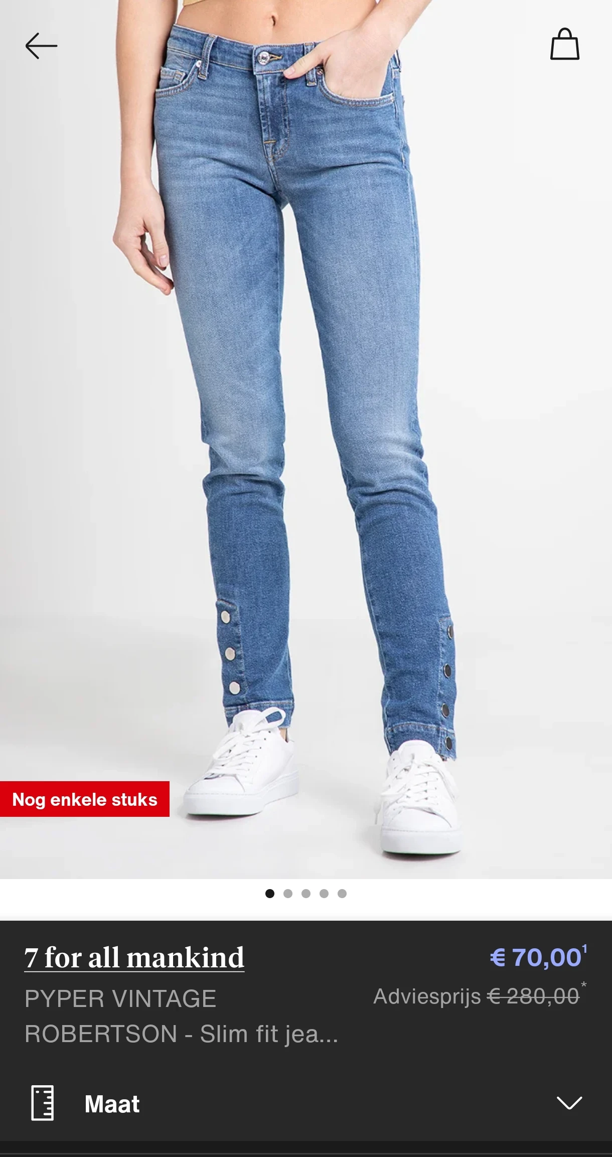 7 for all mankind tot 80% korting