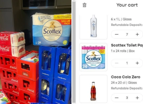 10% korting op alle dranken aan huis met Andy 🧃