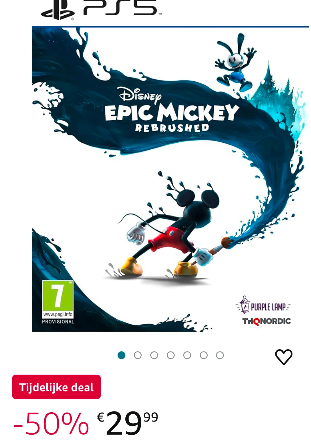 Disney's Epic Mickey ps5