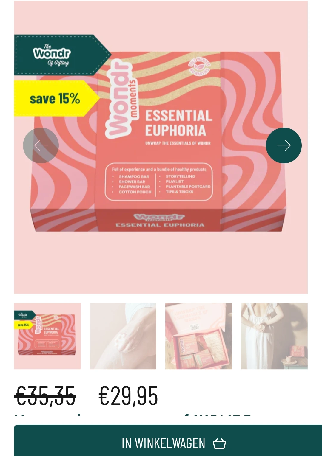 Essential Euphoria Giftbox | WONDR Moment