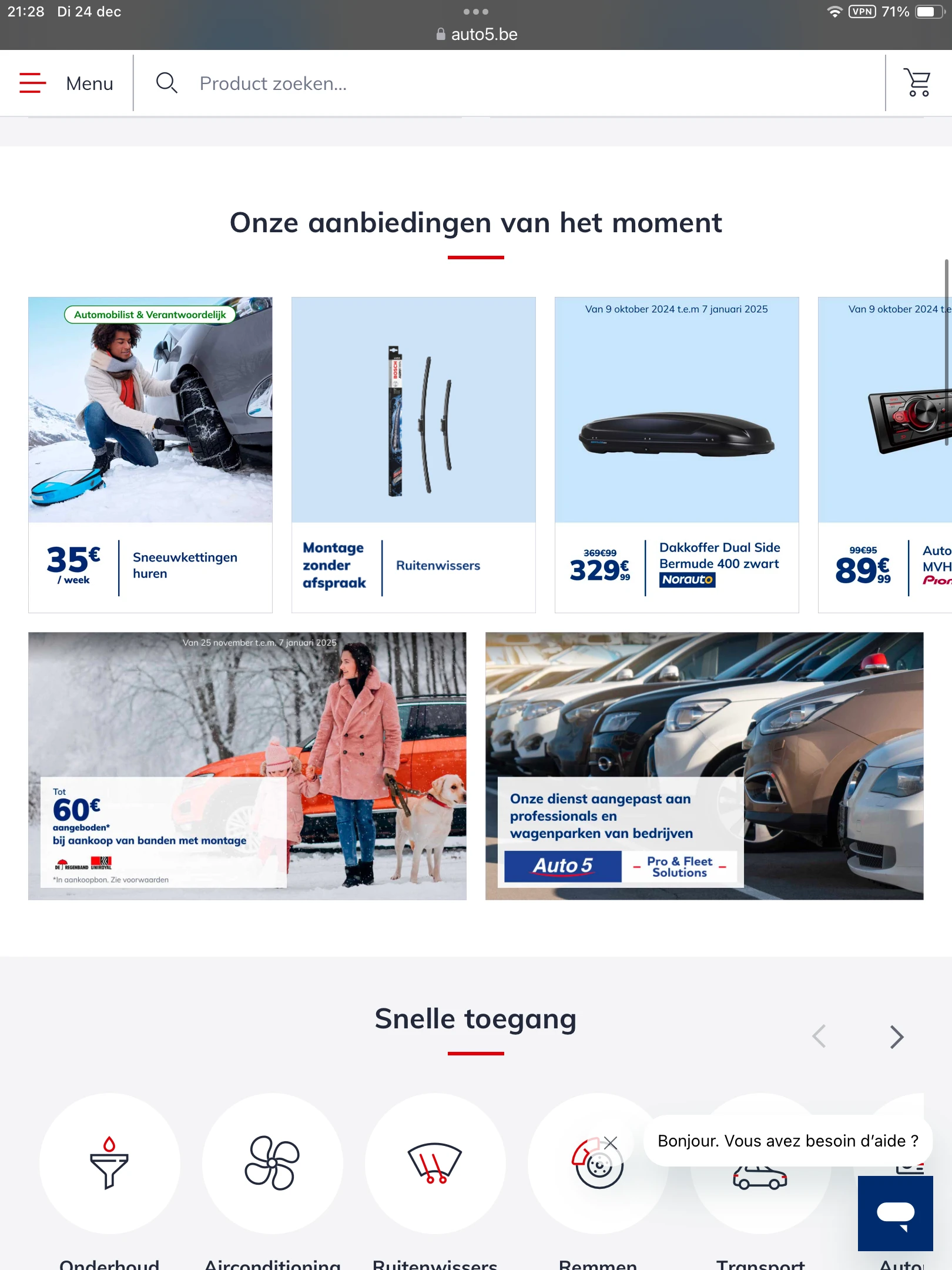 Autobanden uniroyal