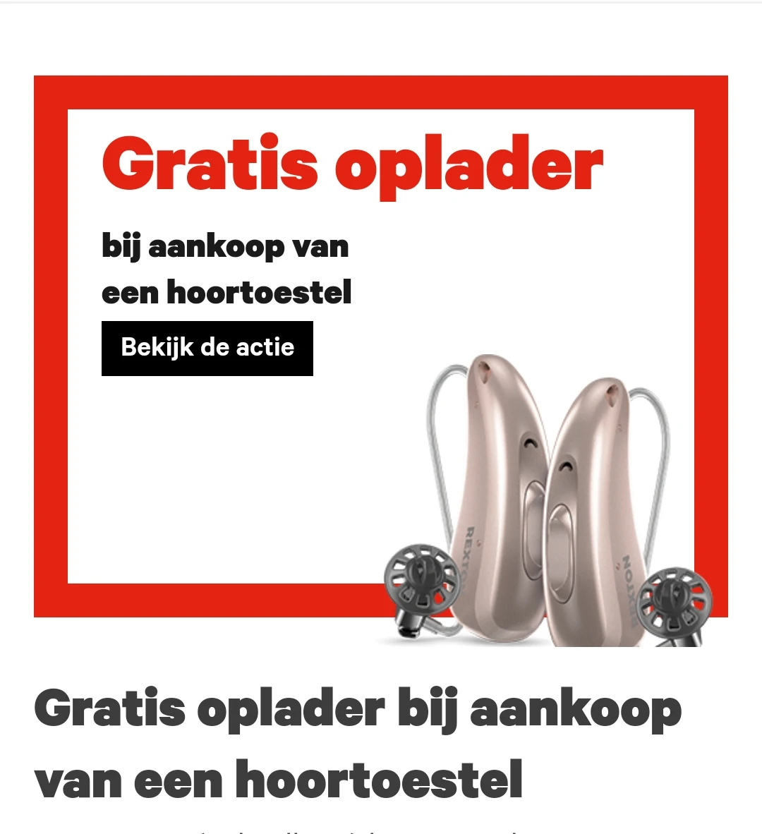 Hoortoestel Hans anders