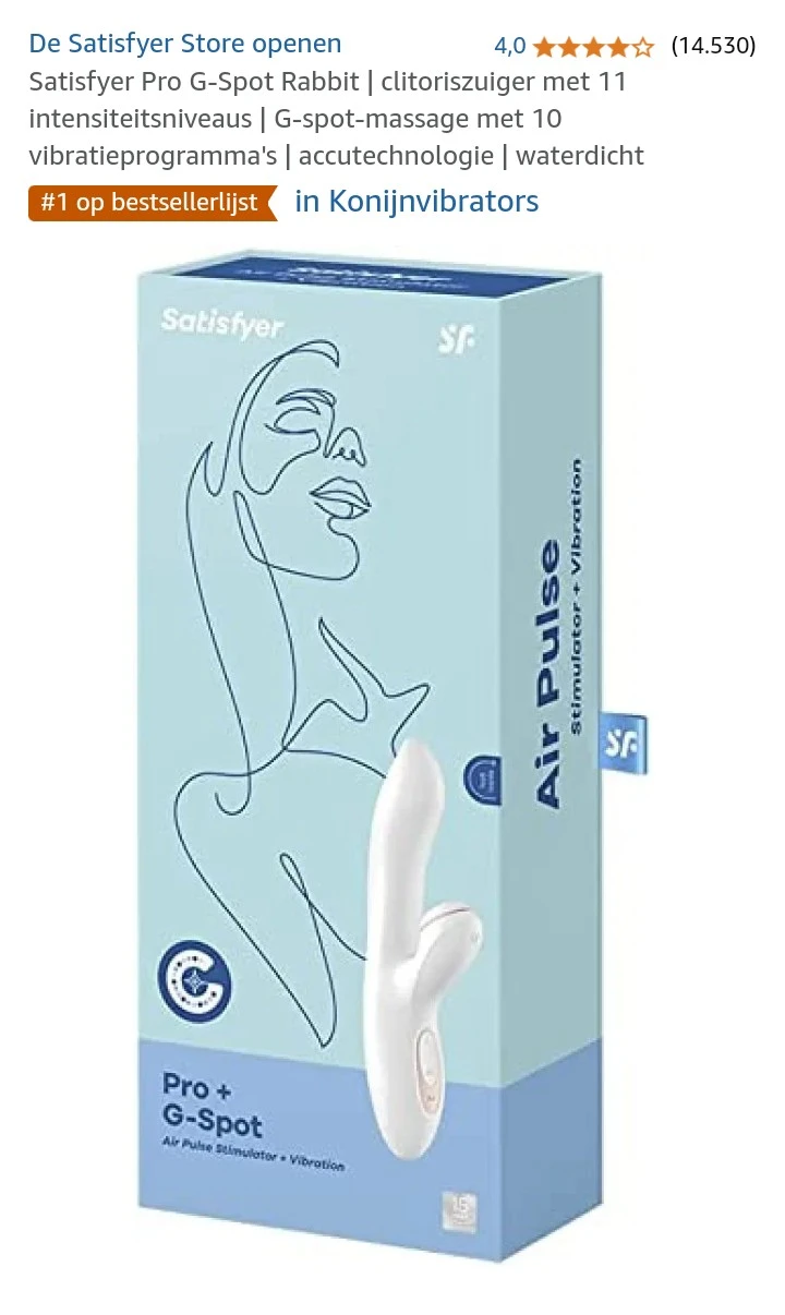 Satisfyer Pro G-Spot Rabbit