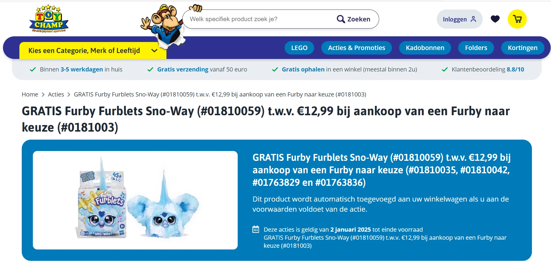 ToyChamp GRATIS Furby Furblets
