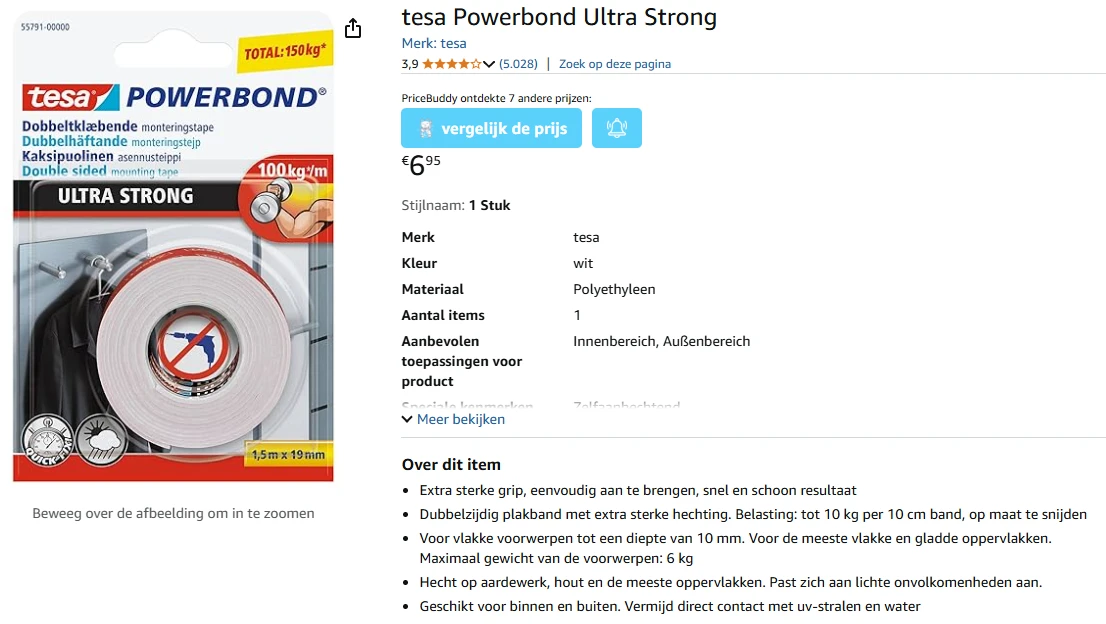 Tesa Powerbond Ultra Strong