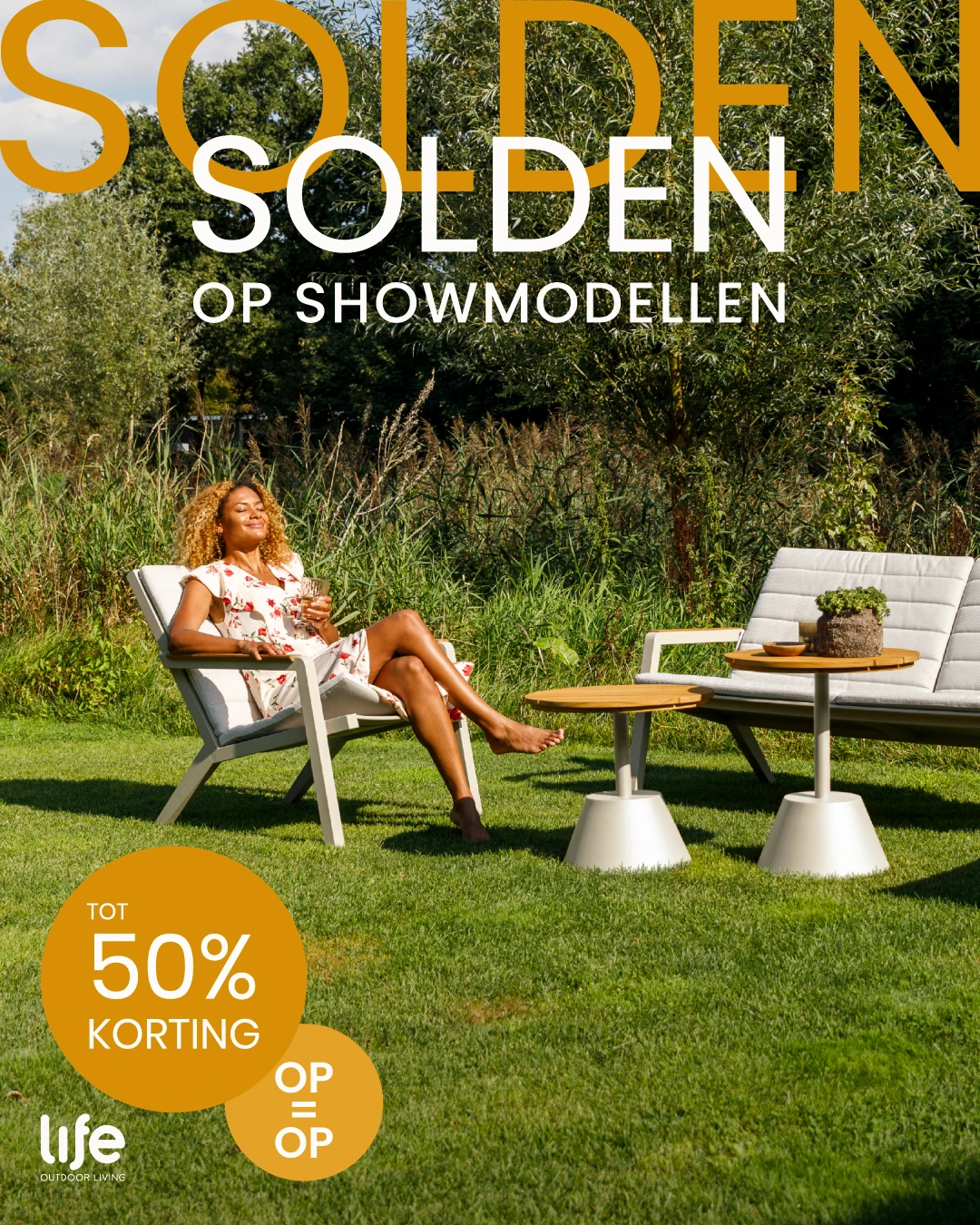Solden bij Life Outdoor Living!