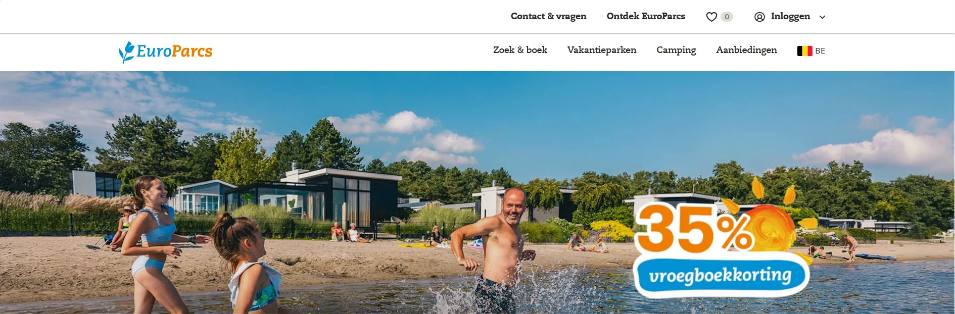 Zomervakantie met 35% vroegboekkorting Europarcs