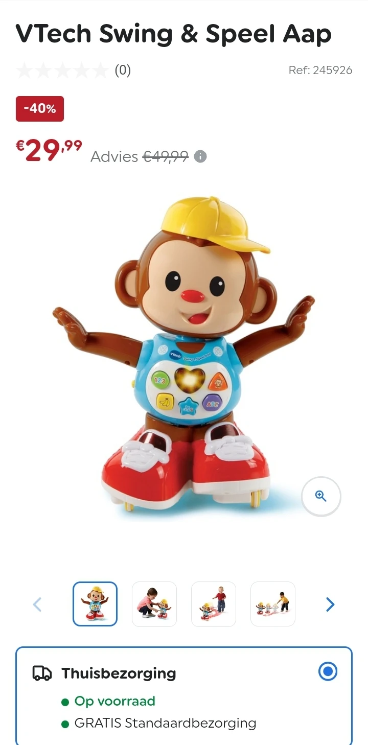 -40% 🐵 VTech Swing & Speel Aap