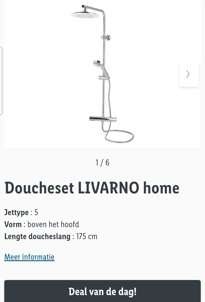 Doucheset LIVARNO home