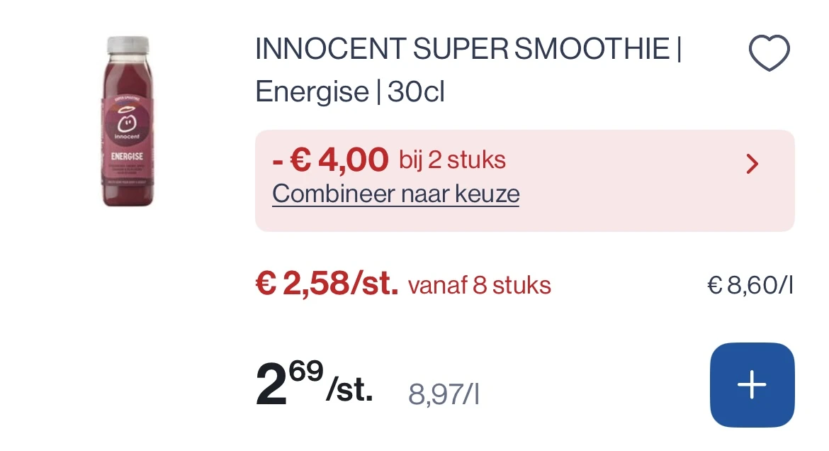 Innocent super smoothie