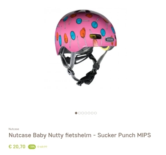 Nutcase Baby Nutty fietshelm