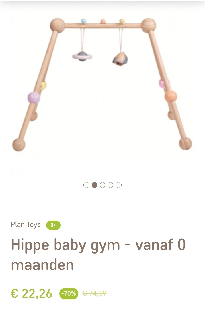 -70% Plan Toys babygym 👶🏼