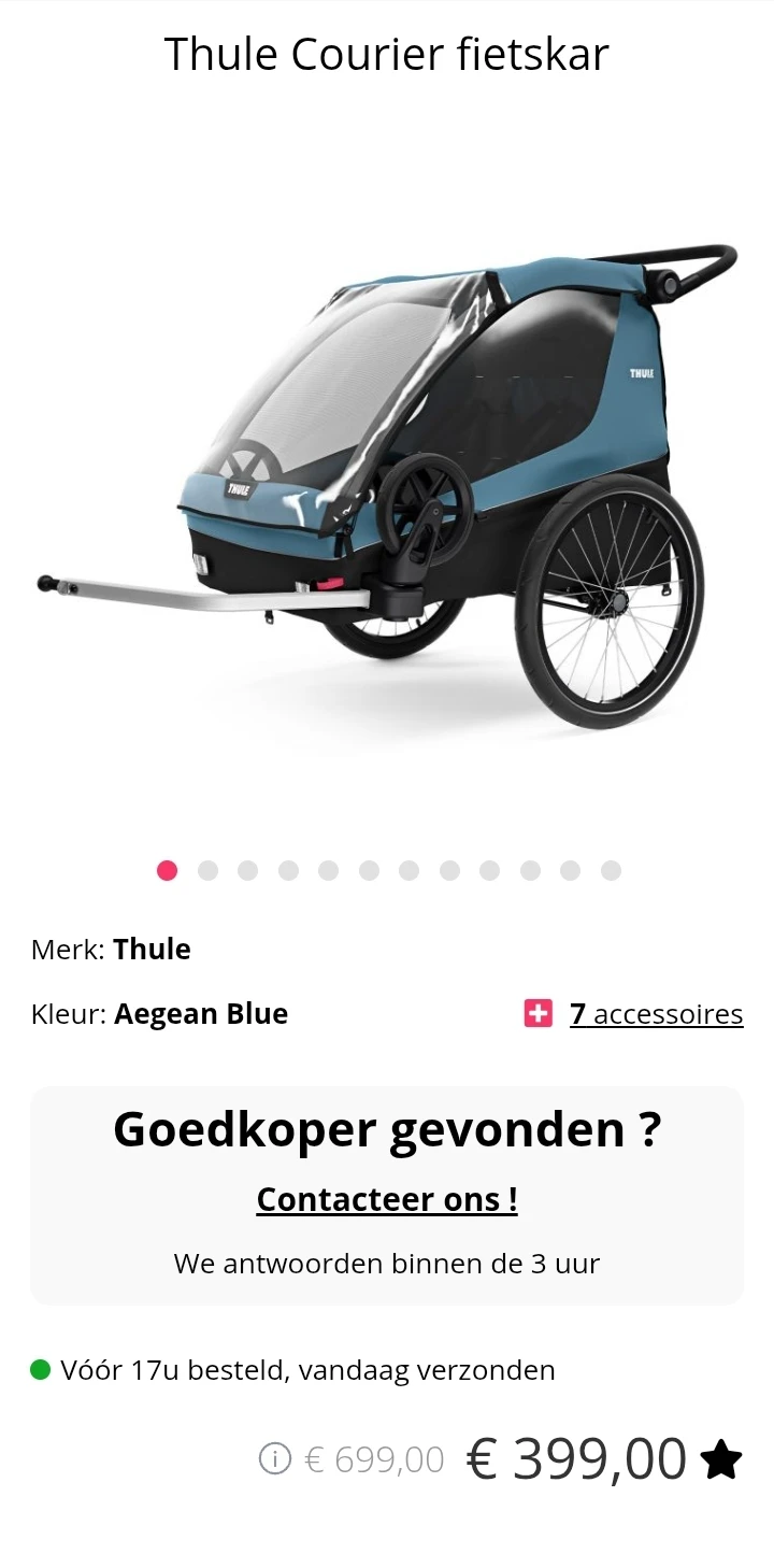 Thule Courier fietskar