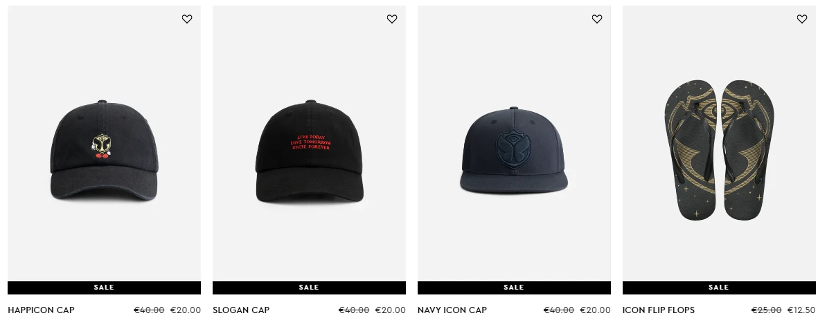 Nu -50% 🦋 Tomorrowland merchandise