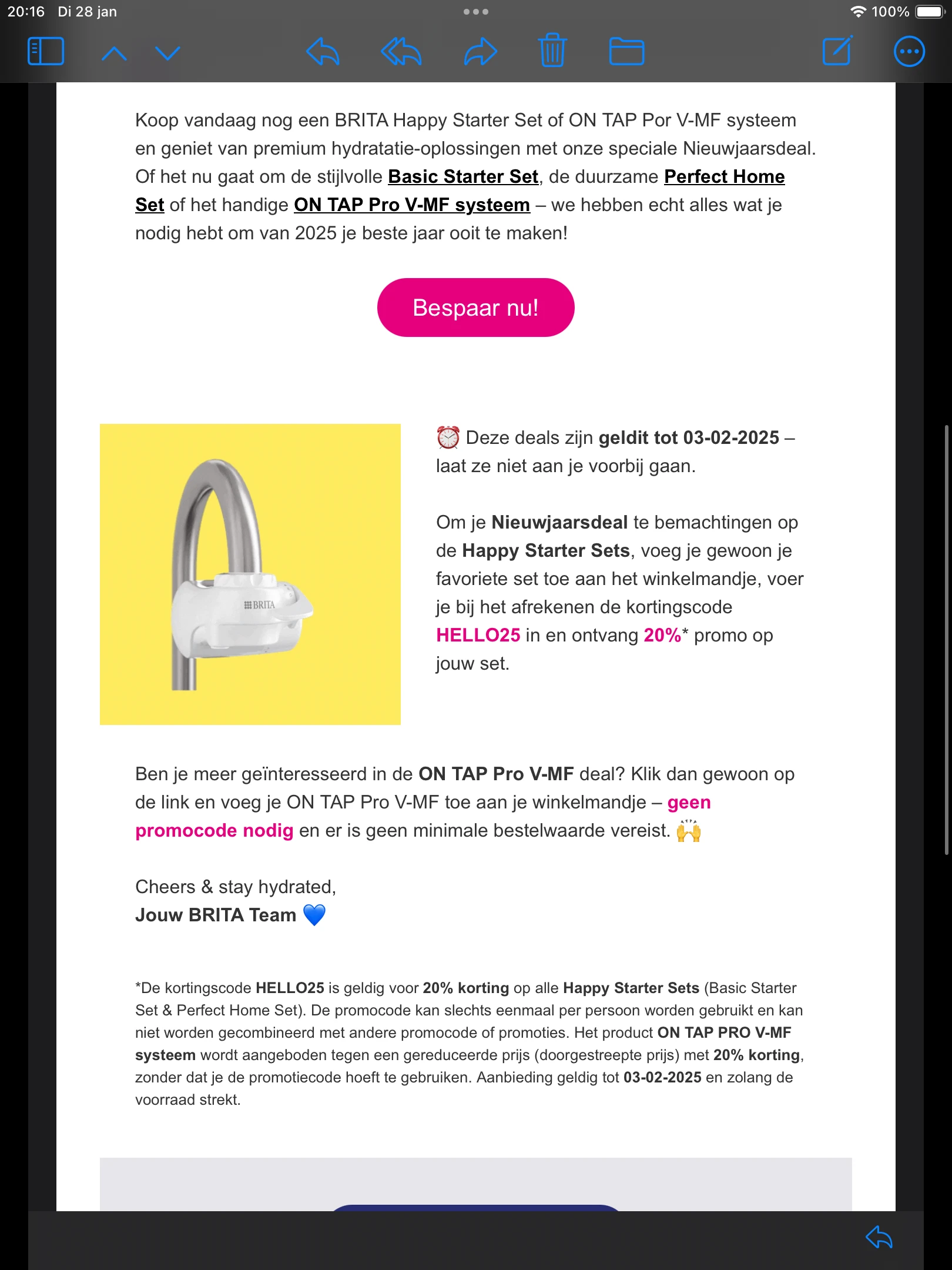 Brita happy starter sets