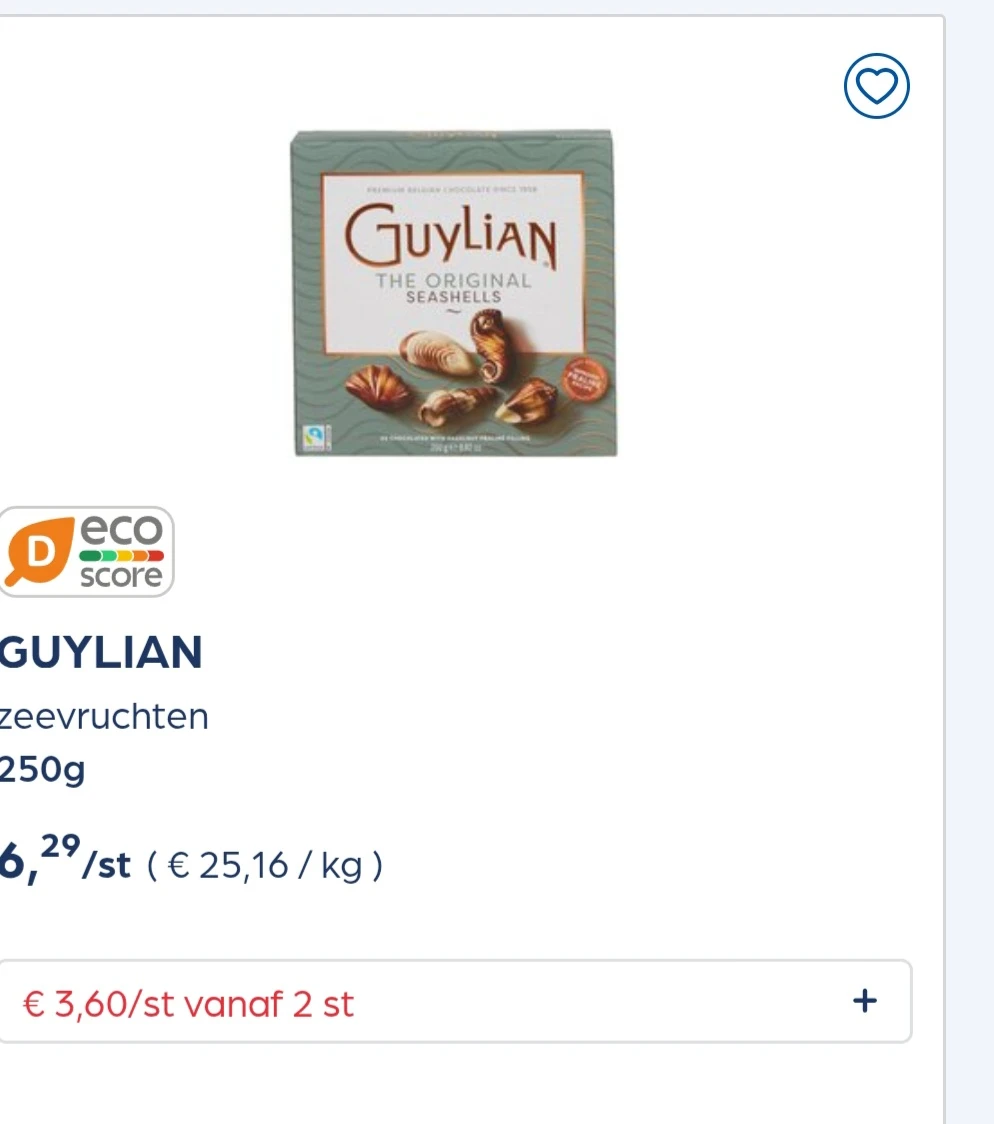 Collect&go GUYLIAN zeevruchten 250g