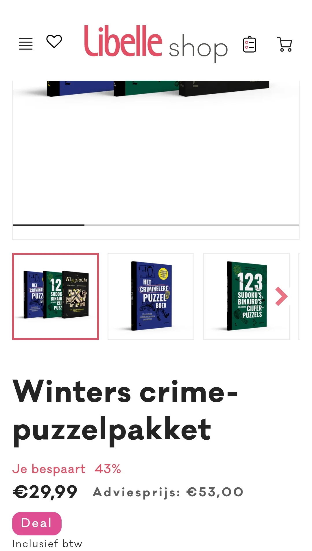 Libelle shop puzzelpakket 43%