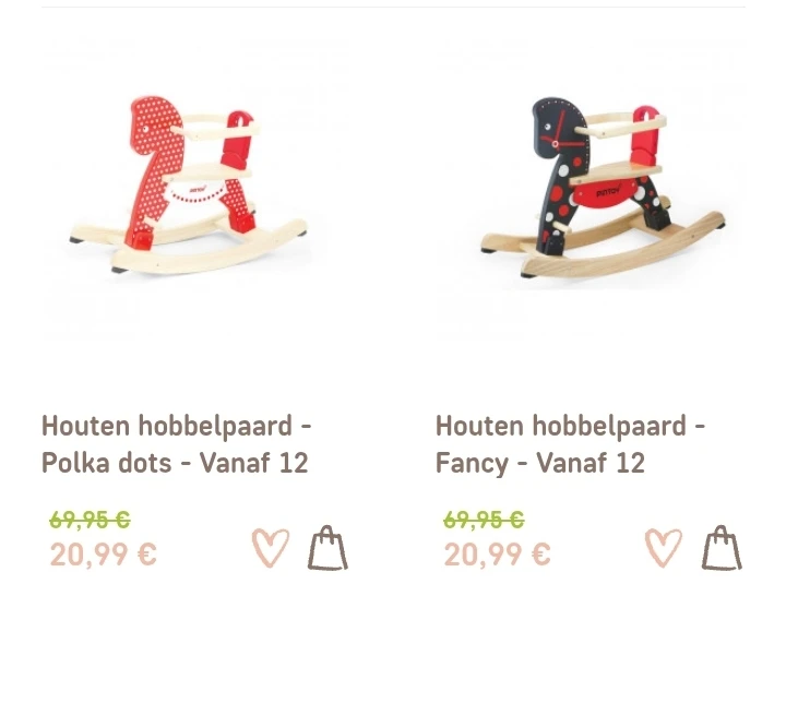 Houten hobbelpaard